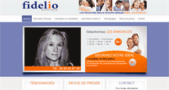 Desktop Screenshot of fidelio-94.fr